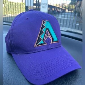 Arizona Diamondbacks Outdoor Ball Cap Hat Genuine Merchandise   Purple